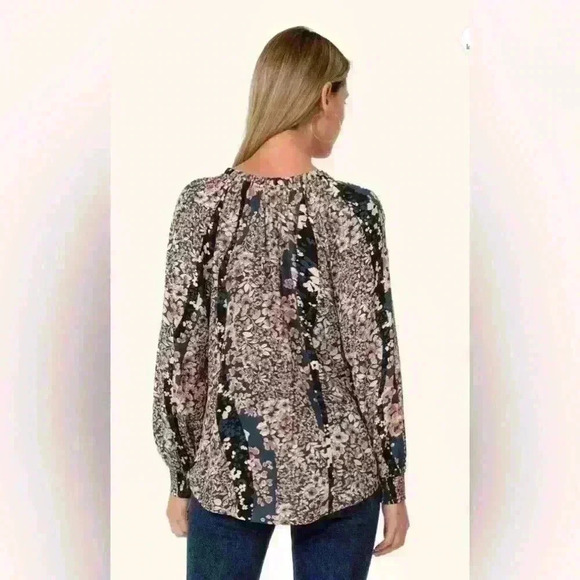 Lovestitch floral Maddie blouse size medium - Picture 2 of 7